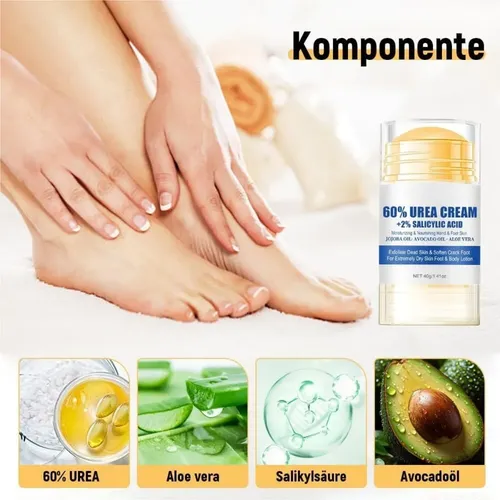 2pcs Exfoliante Para Piescrema Con Urea Para Pies