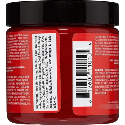 Coloración Semipermanente Wildfire De Manic Panic 4 Oz