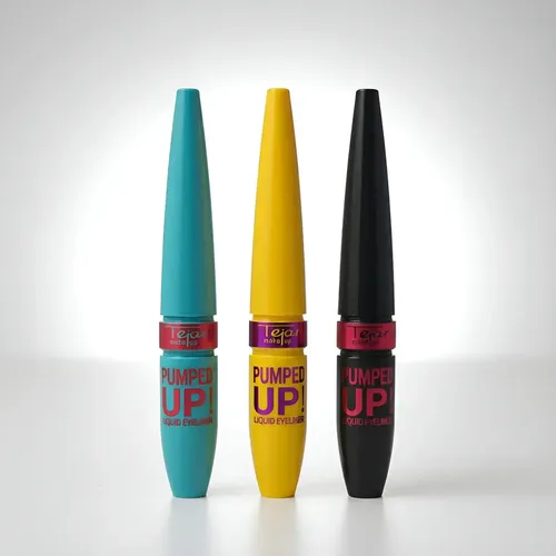 Delineador Liquido Tejar Negro X3 Unidades Pumped Up!