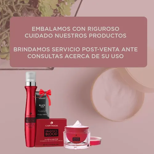 Skincare Kit Antiarrugas Antiage Dragons Blood Carthage
