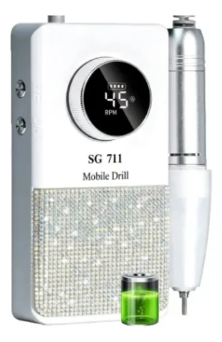 Lima Uñas Sg711 45000rpm Recargable Portátil Quitar Uñas