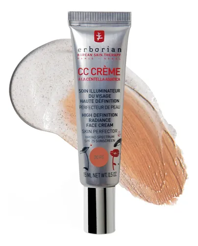 Color Correcting Cc Cream With Centella Asiatica, Tan