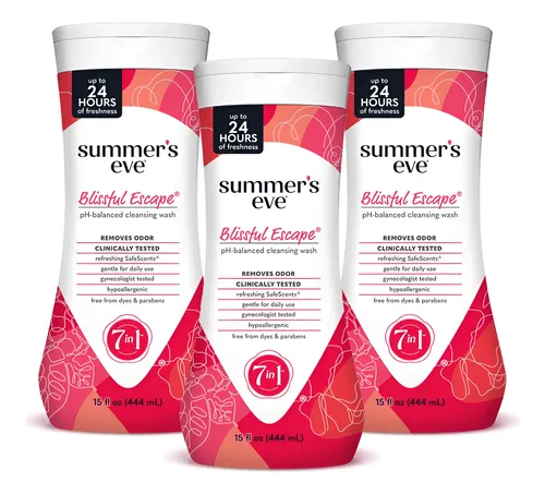 Gel De Baño Femenino Summer’s Eve Blissful Escape 450 Ml (x3