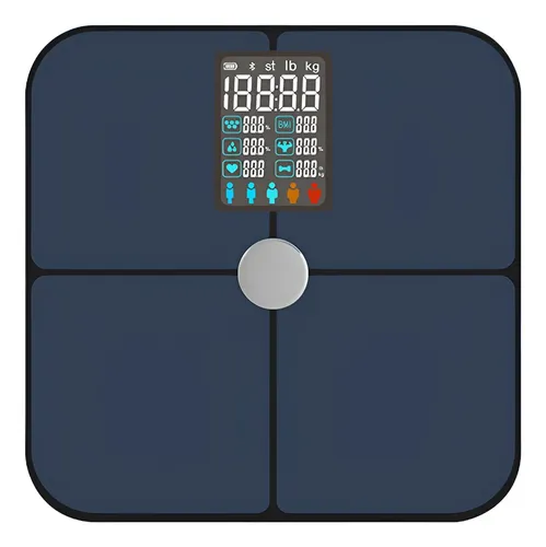 Báscula Digital Smart Ito Con Pantalla Grande Y Cardiaca