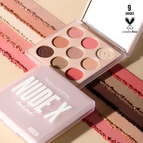 Paletas Nude X 9 Tonos Beauty Creations Color De La Sombra Unseen A