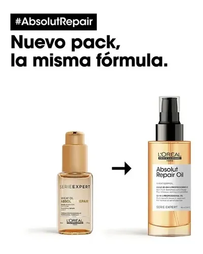 Spray Absolut Repair Oil 10 En 1 X90ml L’oréal Professionnel