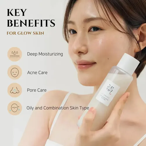 Tónico Facial De Arroz Regenerador Brillo Y Control Sebo