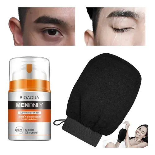 Antiarrugas Hombre + Exfoliante Facial Corporal Limpieza Todo Tipo De Piel Día/noche
