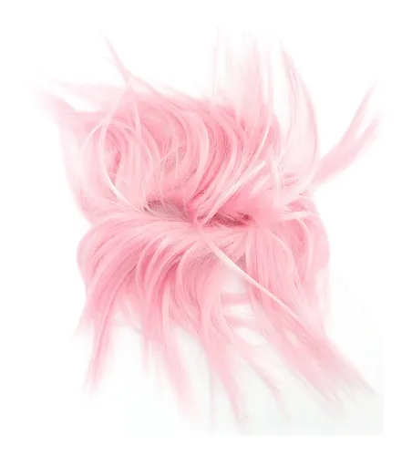 Peluca De Pelo Tousled Updo Messy Bun Ajustable, Elástica Na