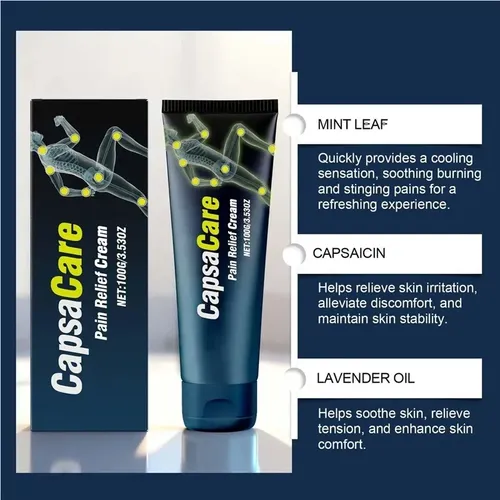 Uuosh 2pzs Crema Capsaicina Dolor Neuropático, Absorciónuu