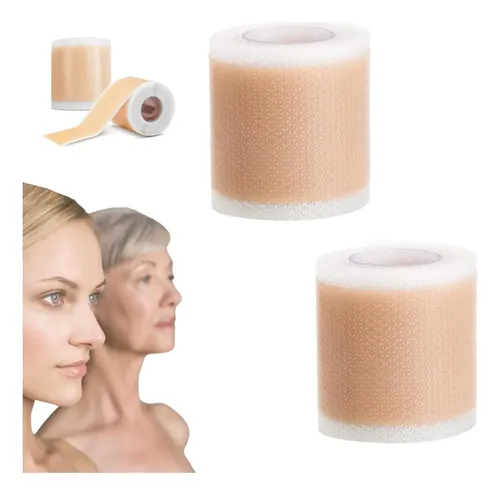 Cinta Facial Lejuv De Silicona De 1.6 Pulgadas X Patches, 4. 2pcs