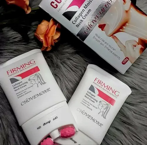 Crema Hidratante Chovemoar Collagen 120g Cuello Y Escote Momento De Aplicación Día/noche Tipo De Piel Todo Tipo De Piel