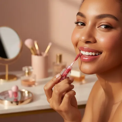 Lip Gloss Tejar Love Con Brillos 3 Unidades