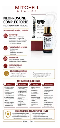 Crema Hidratante En Gel De Neoprosona Que Aclara Las Manchas Todo Tipo De Piel Día/noche