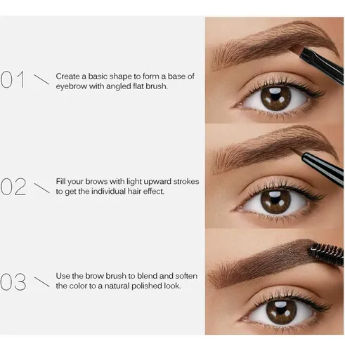 Conjunto Gel Cejas 2 Tonos Sace Lady Con Brochas