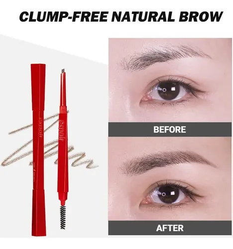 Lápiz Para Cejas Espoir The Brow Balance #4 Castaño Ceniza