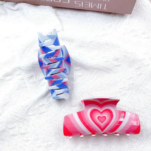 Hebillas Broche Para El Cabello Corazón