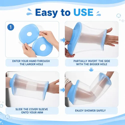 Funda Impermeable Para Brazo Picc Line Protector Ducha