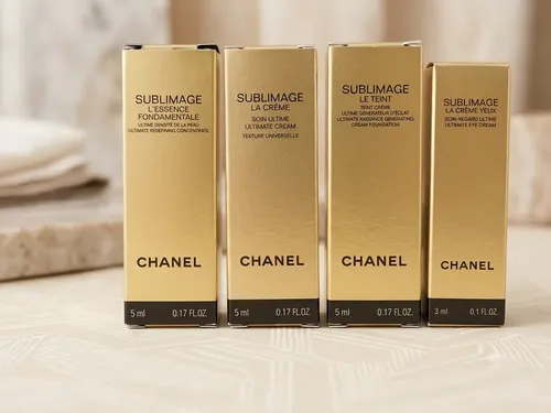 Kit Cuidado Facial Sublimage Chanel Con Portacosmeticos
