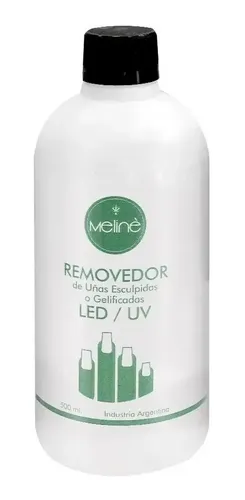 Removedor De Esmalte Semipermanente X500ml Meliné