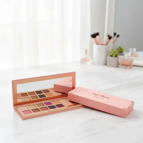 Paleta De Maquillaje Uen Shadi Sombras Rubor Espejo