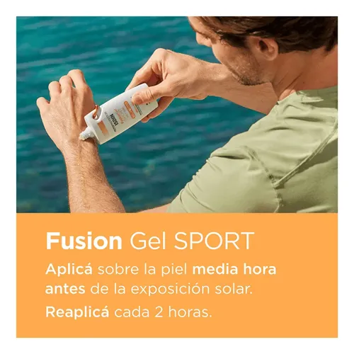 Isdin Fotoprotector Fusión Gel Sport Spf 50 Wet Skin 100ml
