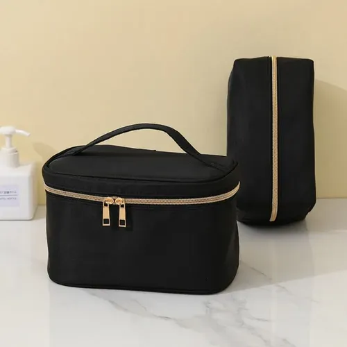 Neceser De Viaje Portátil Para Maquillaje, Octogonal