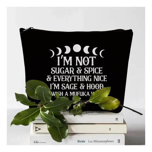 Bolsa De Maquillaje Con Fases Lunares Para Brujas – Regalos