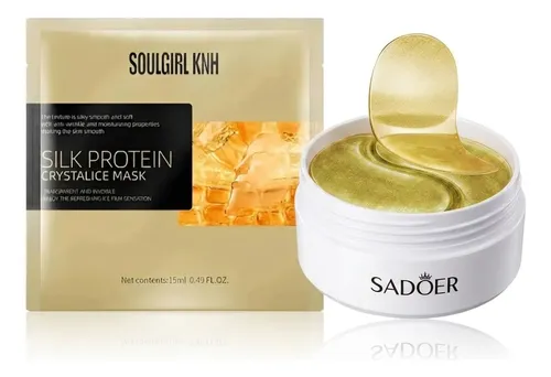 Parches Ojeras Anti Bolsas X60 + Mascarilla Coreana Glass