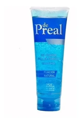 De Preal Gel Fijador Fijación Natural Pomo X250grs.