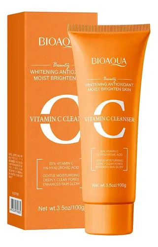 Jabon Facial Vitamina C Bioaqua Momento De Aplicación Día/noche Tipo De Piel Todo Tipo De Piel