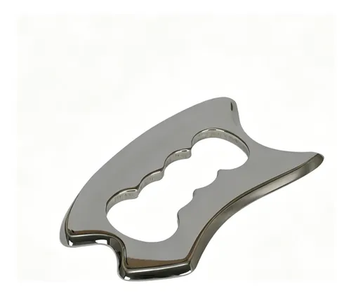 Raspador Gua Sha Acero Inoxidable 304 Para Masaje Facial Y