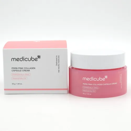 Medicube Crema Pdrn Pink Collagen Capsule 55g Todo Tipo De Piel Día/noche