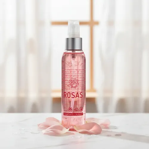 Agua De Rosas Vgreen Facial Natural Para Cuidado Skin X 125