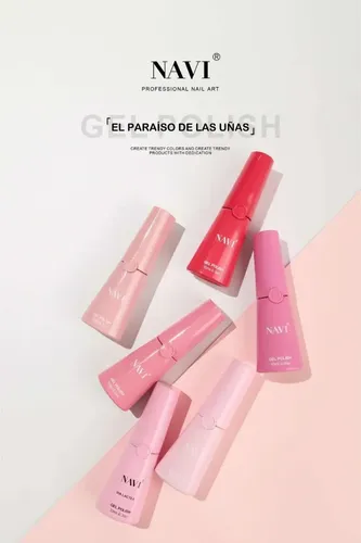 Pack 10 Unidades Esmalte Semipermanente Uv Led Navi 10 Ml