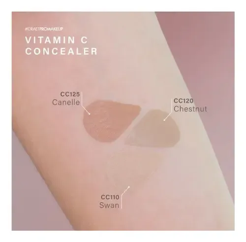 Vitamin C Concealer Idraet Corrector Ojeras Alta Cobertura