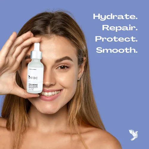Sérum Peac Con Ácido Hialurónico 2% + B5, 30 Ml, Cuidado Fac Todo Tipo De Piel Día/noche