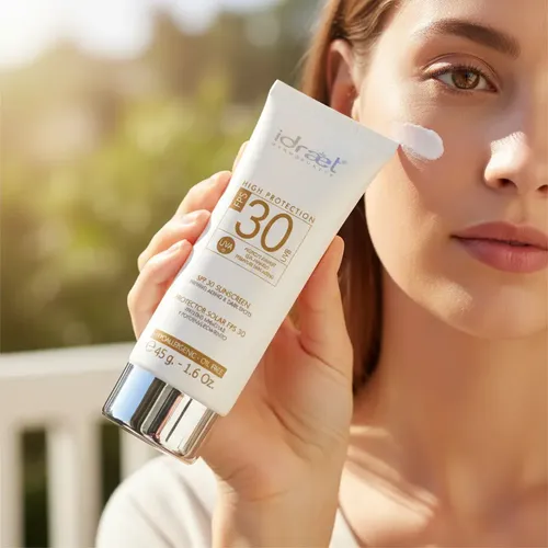 Protector Solar Fps 30 Facial En Crema No Graso 45g Idraet