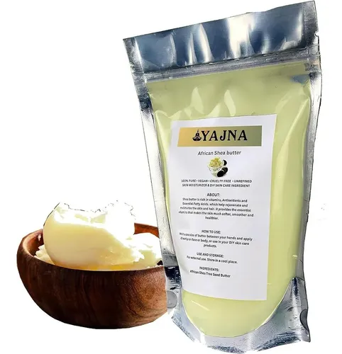 Manteca De Karité Orgánica 16 Oz Yajna (grade A)