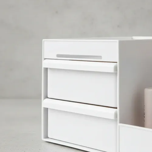 Organizador Maquillaje Con Cajones Belleza Cremas Cosmeticos