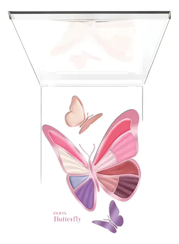 Pupa Butterfly Paleta Sombras Vibes Violet