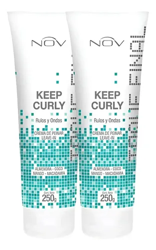 Crema Para Peinar Rulos Nov Trends Apps Keep Curly 250gr X2
