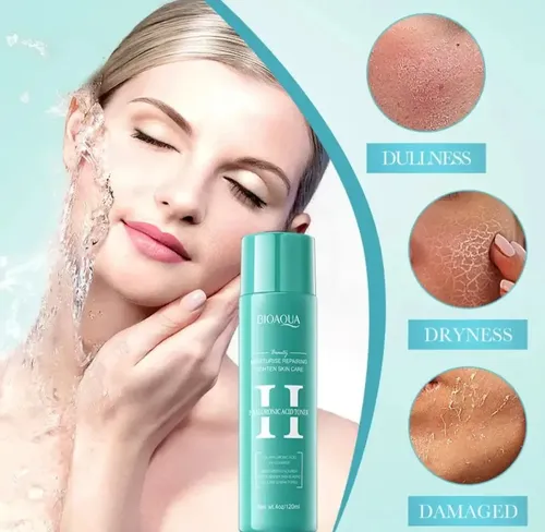 Tonico Facial Reafirmante Ácido Hialurónico 120 Ml Bioacua Todo Tipo De Piel Día/noche