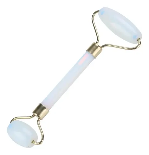 Rodillo De Belleza De Jade Natural Walfront Doble Cabeza