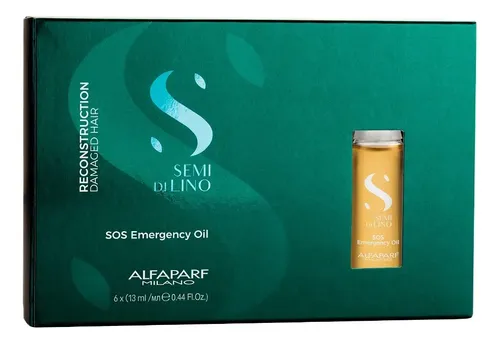 Ampolleta Alfaparf X6(13ml) Sos Emergency Oil Reconstruction
