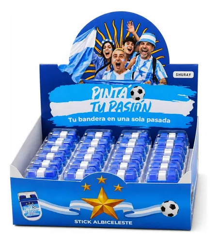 Pintura Facial Argentina Stick Maquillaje Artístico X24