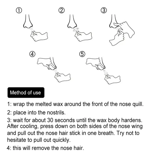 Person Care Tool, 30 Unidades, Cera Nasal, En Barra, Multius