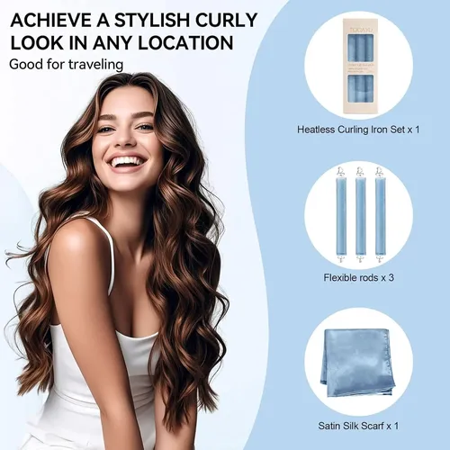 Rulo De Cabello Togayu Jumbo Terciopelo – Set De 3 Piezas