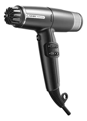 Secador Pelo Gama Professional Iq Lite Black Turbo Venturi