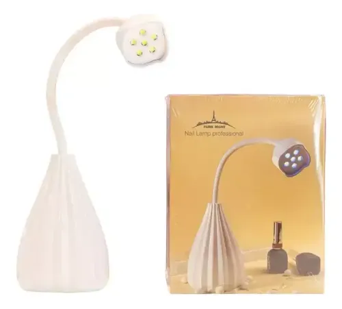 Lámpara Led Uv Flexible Para Uñas Profesional